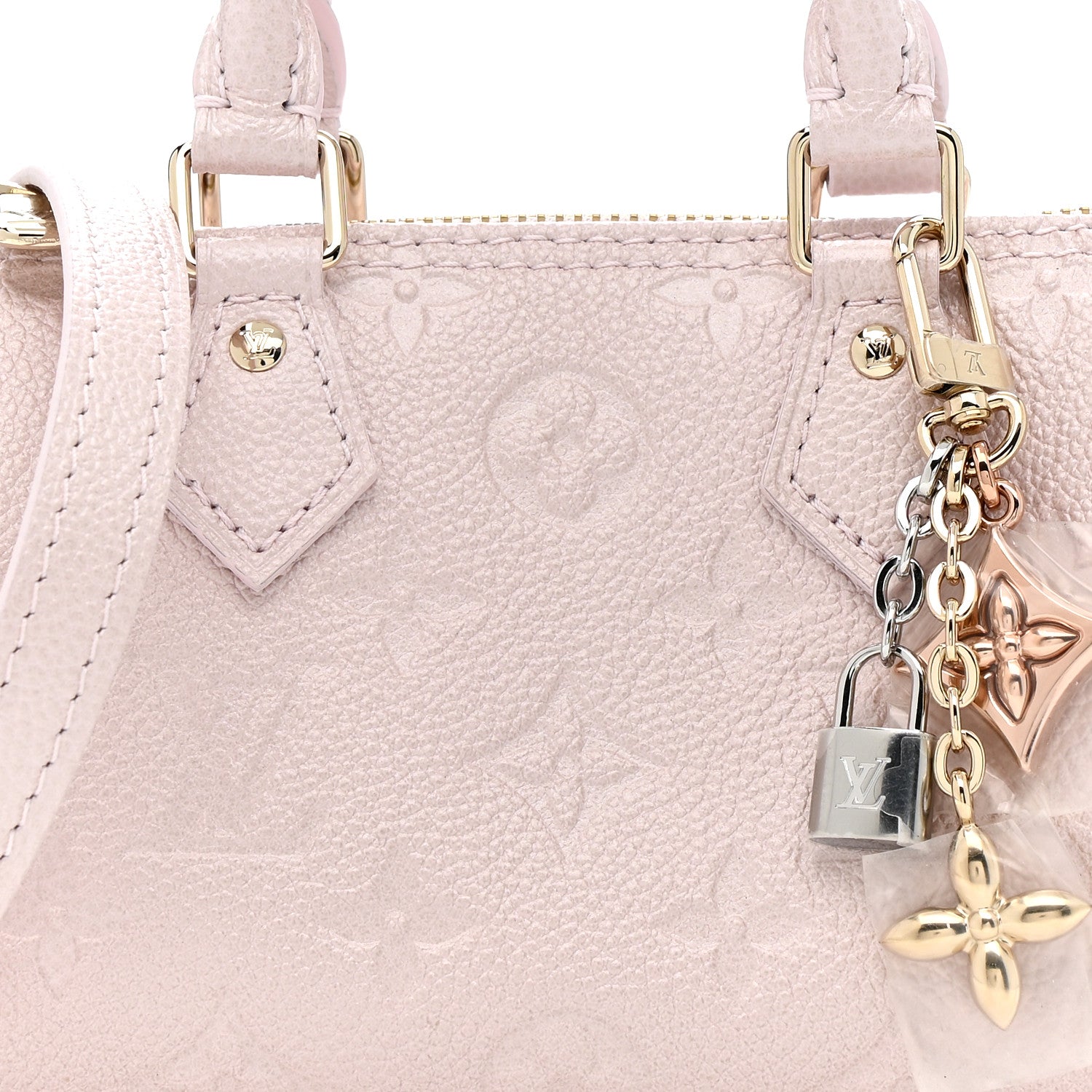 Louis Vuitton Empreinte Monogram Nano Speedy Snowy Pearl 7 of 10