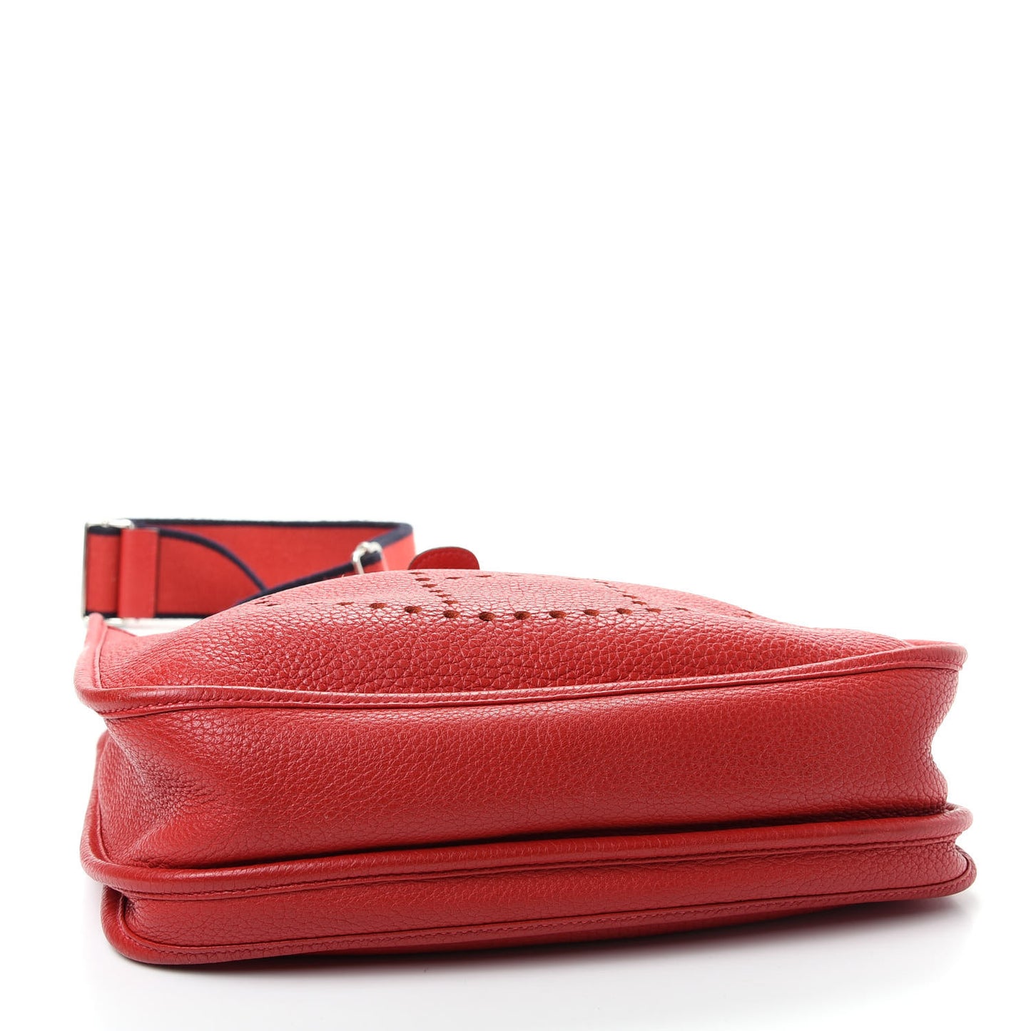 Taurillon Clemence Amazone Evelyne III PM Rouge Casaque Bleu Obscur