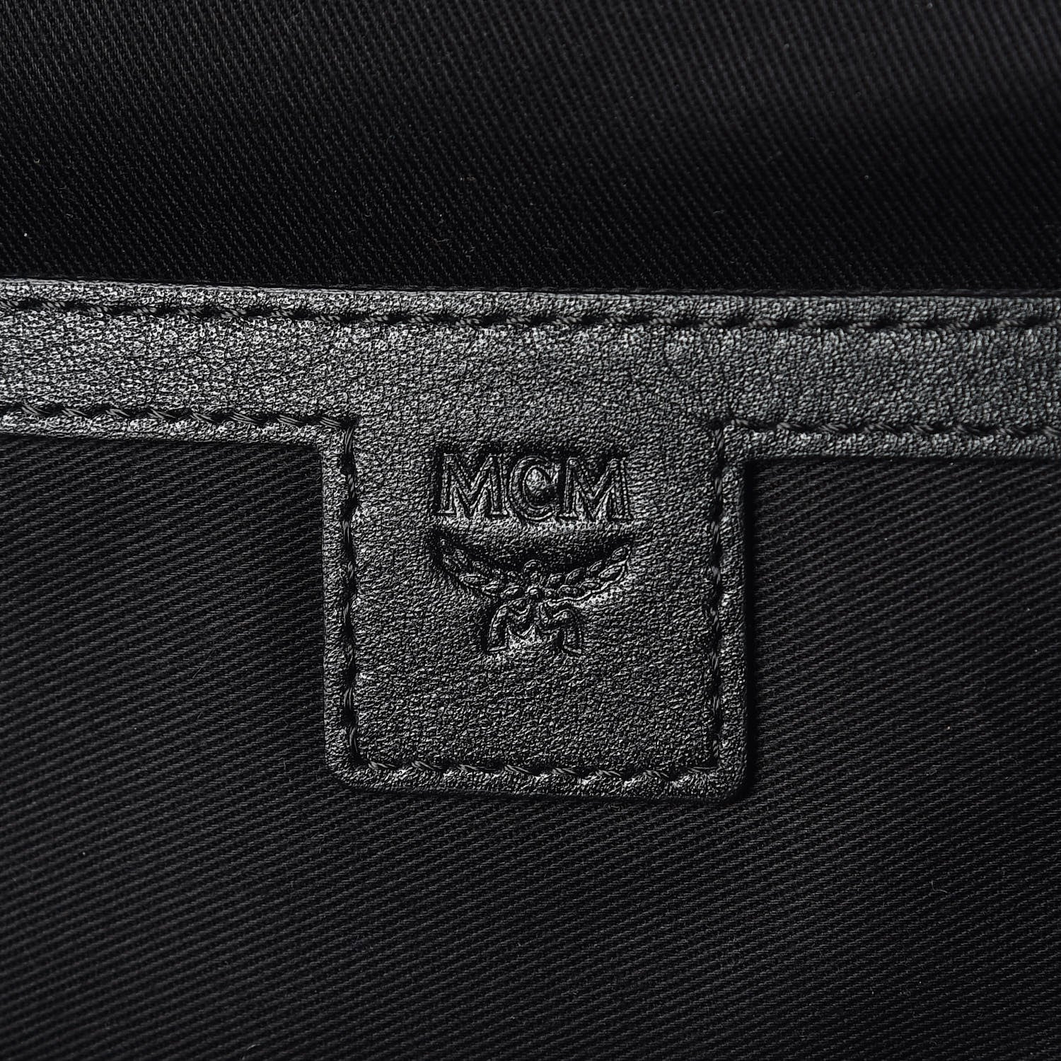 MCM Visetos Gunta Medium Stark Backpack Phantom Grey 6 of 9