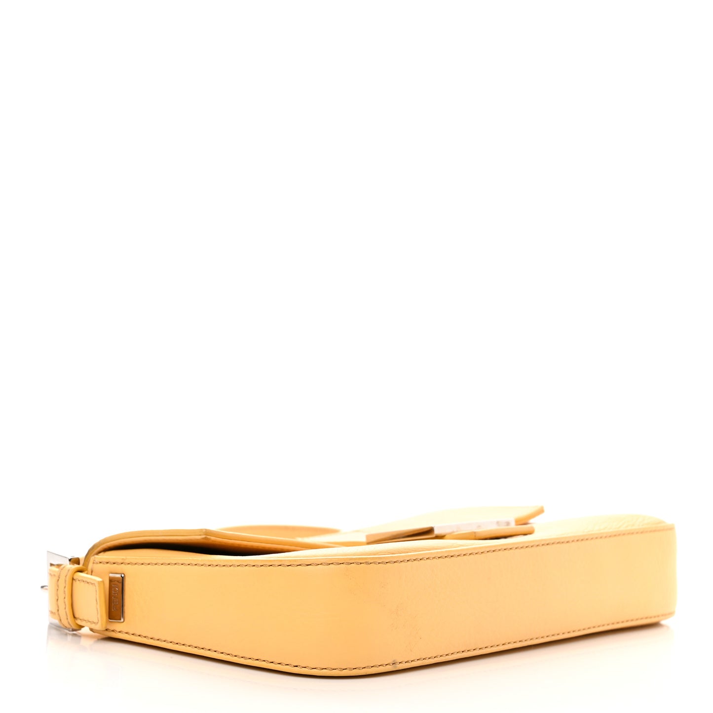Vitello Enamel Interchangeable Strap Baguette Giallo Alchemy