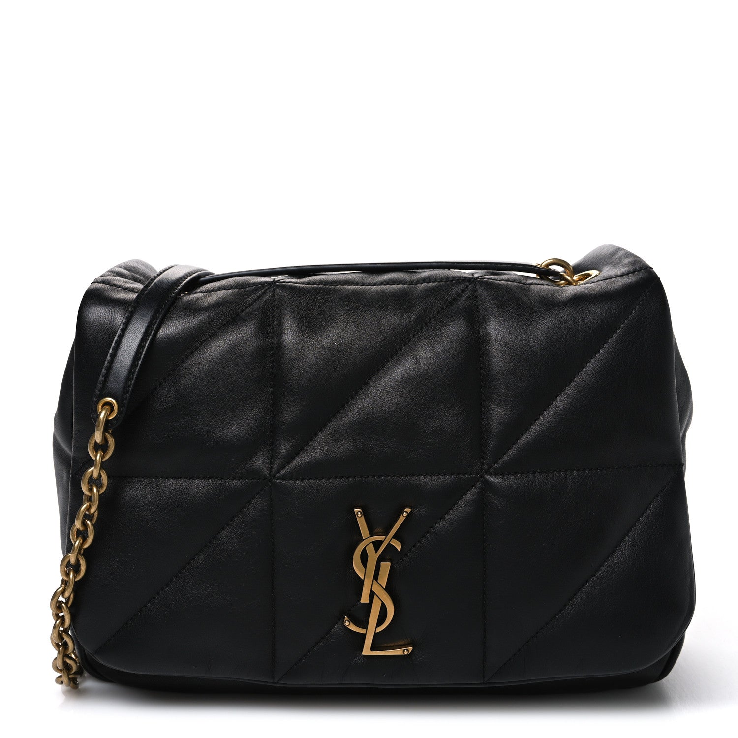 Saint Laurent Lambskin Matelasse Monogram Medium Jamie 4.3 Black 1 of 10