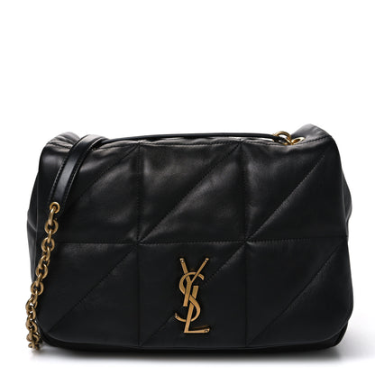 Saint Laurent Lambskin Matelasse Monogram Medium Jamie 4.3 Black 1 of 10
