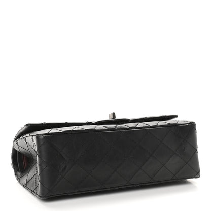 Chanel Aged Calfskin Quilted 2.55 Reissue 225 Flap Black 4 of 9