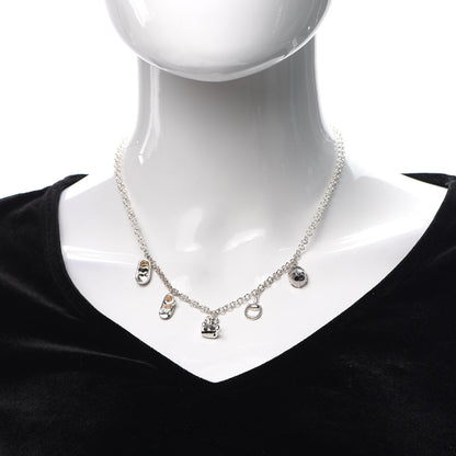 Gucci Sterling Silver Baby Charm Necklace 2 of 8