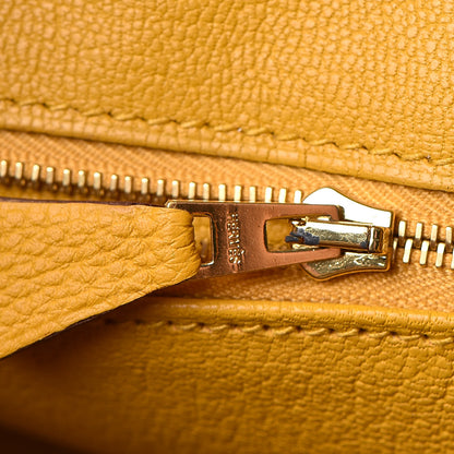 Hermes Togo Birkin 30 Jaune Ambre 17 of 35