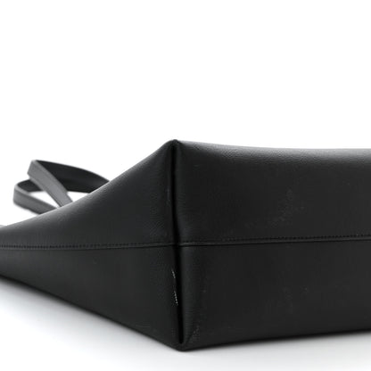 Saint Laurent Calfskin Large Shopping Tote Black 10 of 13