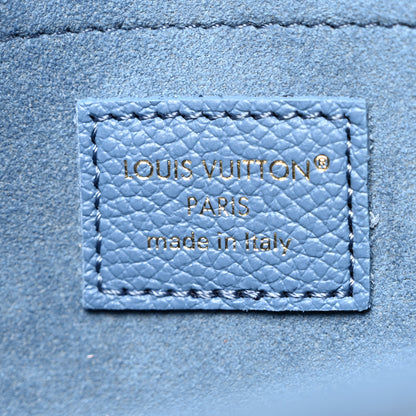 Louis Vuitton Empreinte Pochette Felicie Chain Wallet Blue Jean 7 of 9