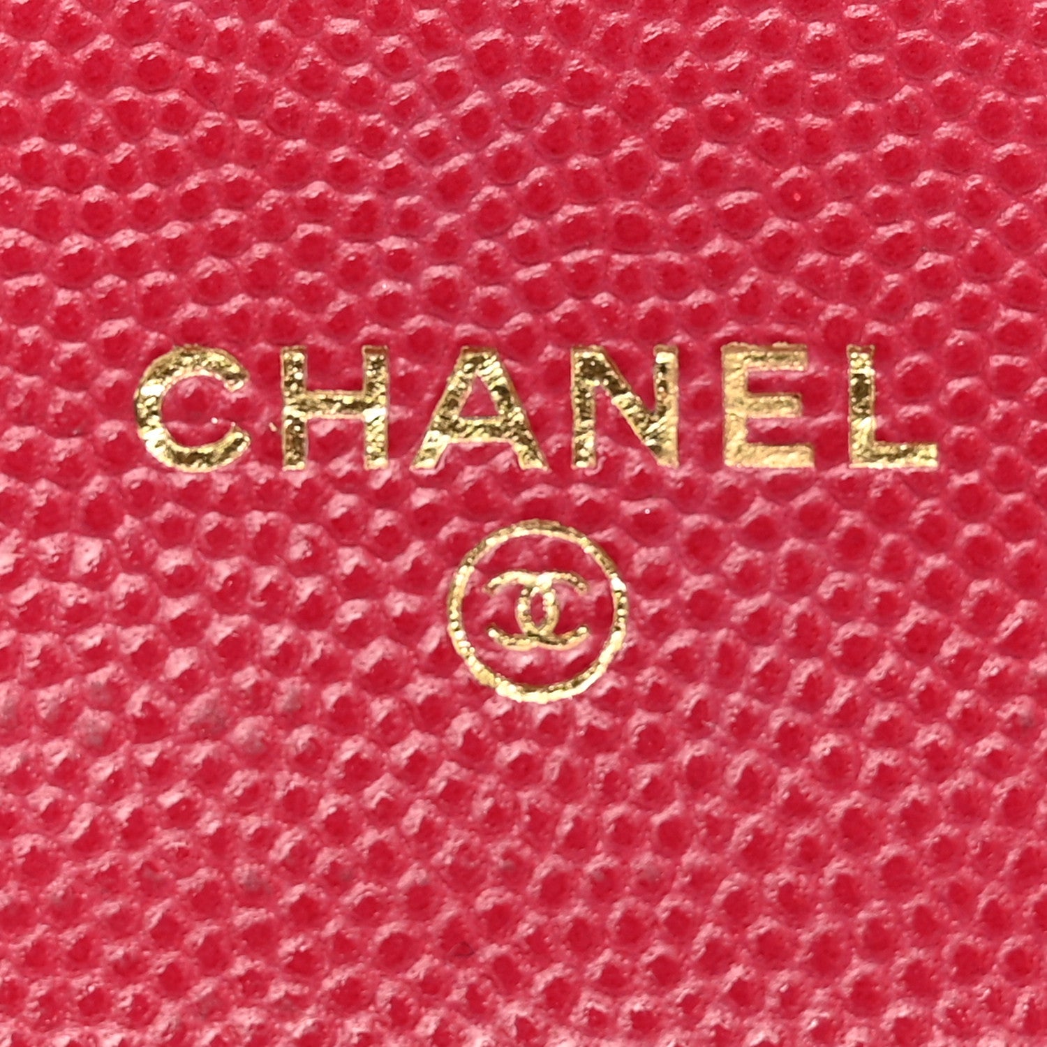 Chanel Caviar Quilted Flap Card Holder Wallet Dark Pink 6 of 12