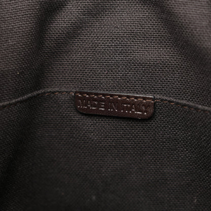 Burberry Haymarket Check Small Gladstone Chocolate 7 of 17