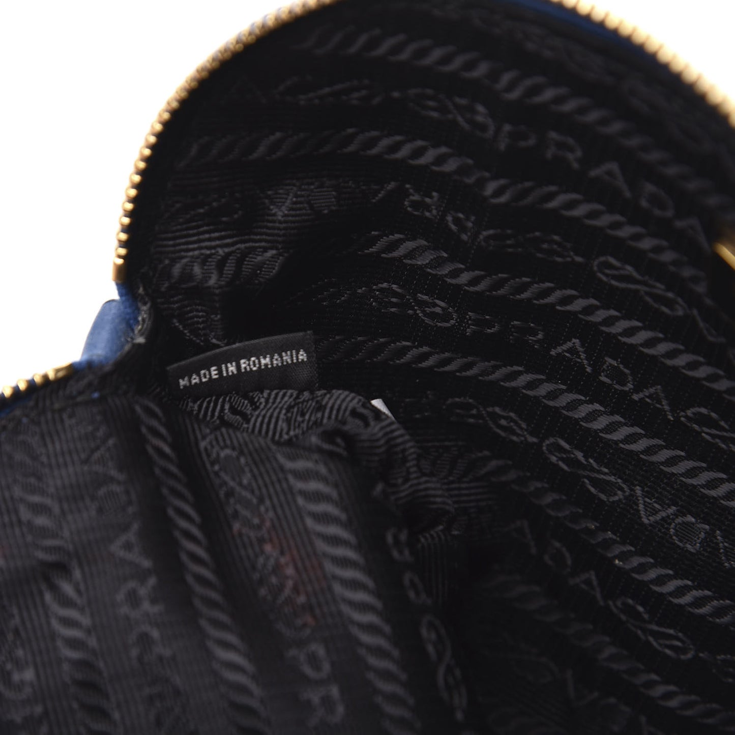 Vitello Daino Cosmetic Pouch Bleuette