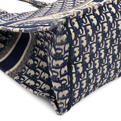 Christian Dior Oblique Large Book Tote Blue Multicolor 8 of 12