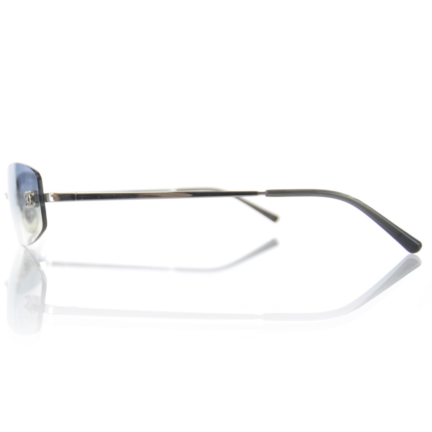 Chanel Frameless Sunglasses 4002 Blue 3 of 7