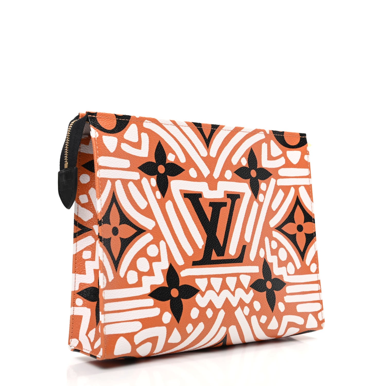 Louis Vuitton Monogram Giant Crafty Pochette Toiletry 26 Creme Caramel 3 of 9