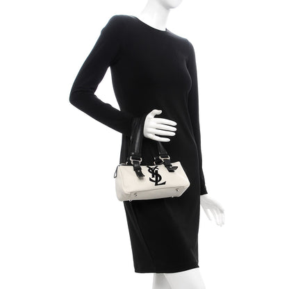 Saint Laurent Canvas Kahala Boston White 3 of 11