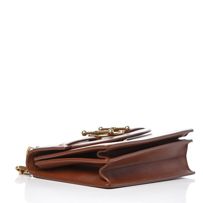 Christian Dior Calfskin Direction Flap Brown 4 of 8