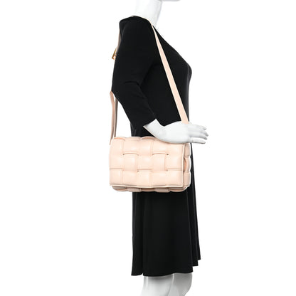 Bottega Veneta Nappa Maxi Intreccio Padded Cassette Crossbody Bag Melon Washed 2 of 12