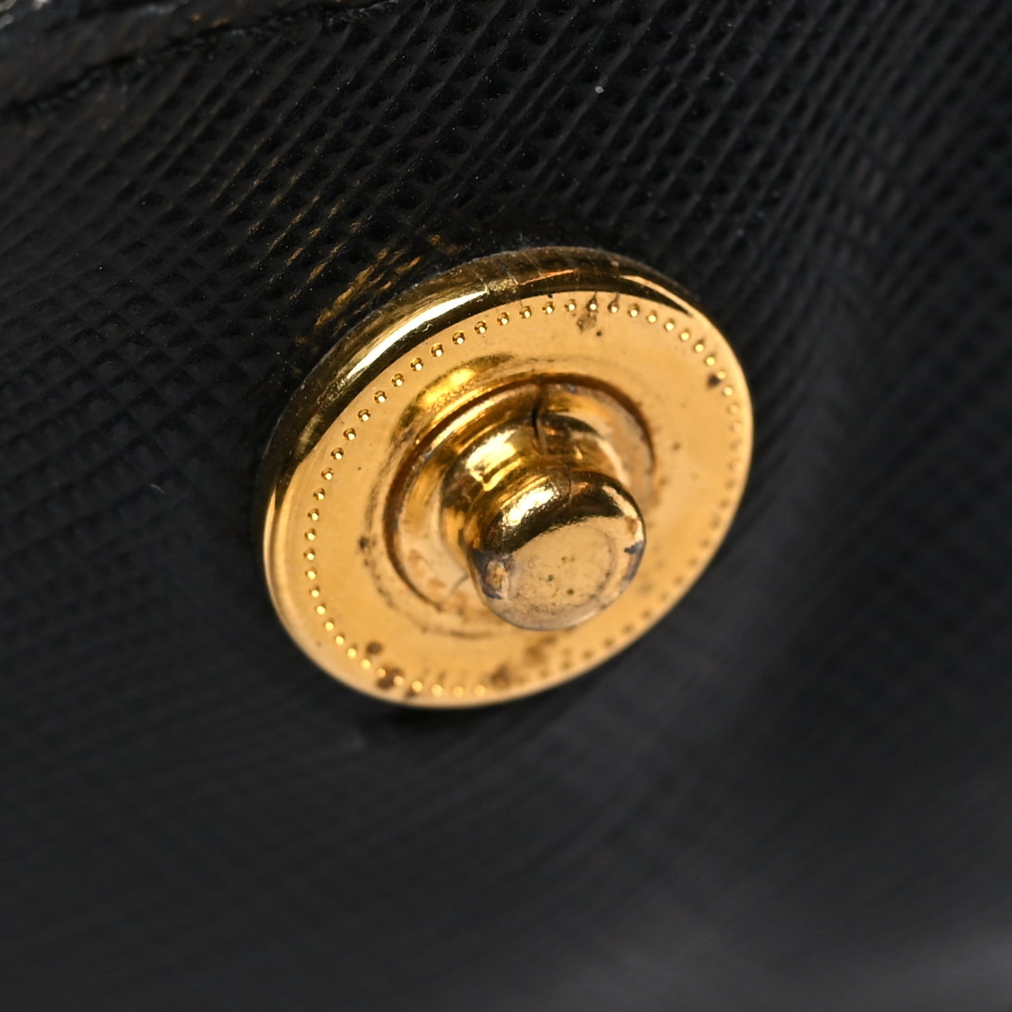 Saffiano Lux Colorblock Medium Galleria Double Zip Tote Black Talco