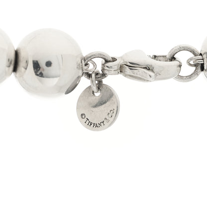 Tiffany Sterling Silver 10mm Hardwear Ball Necklace 5 of 6