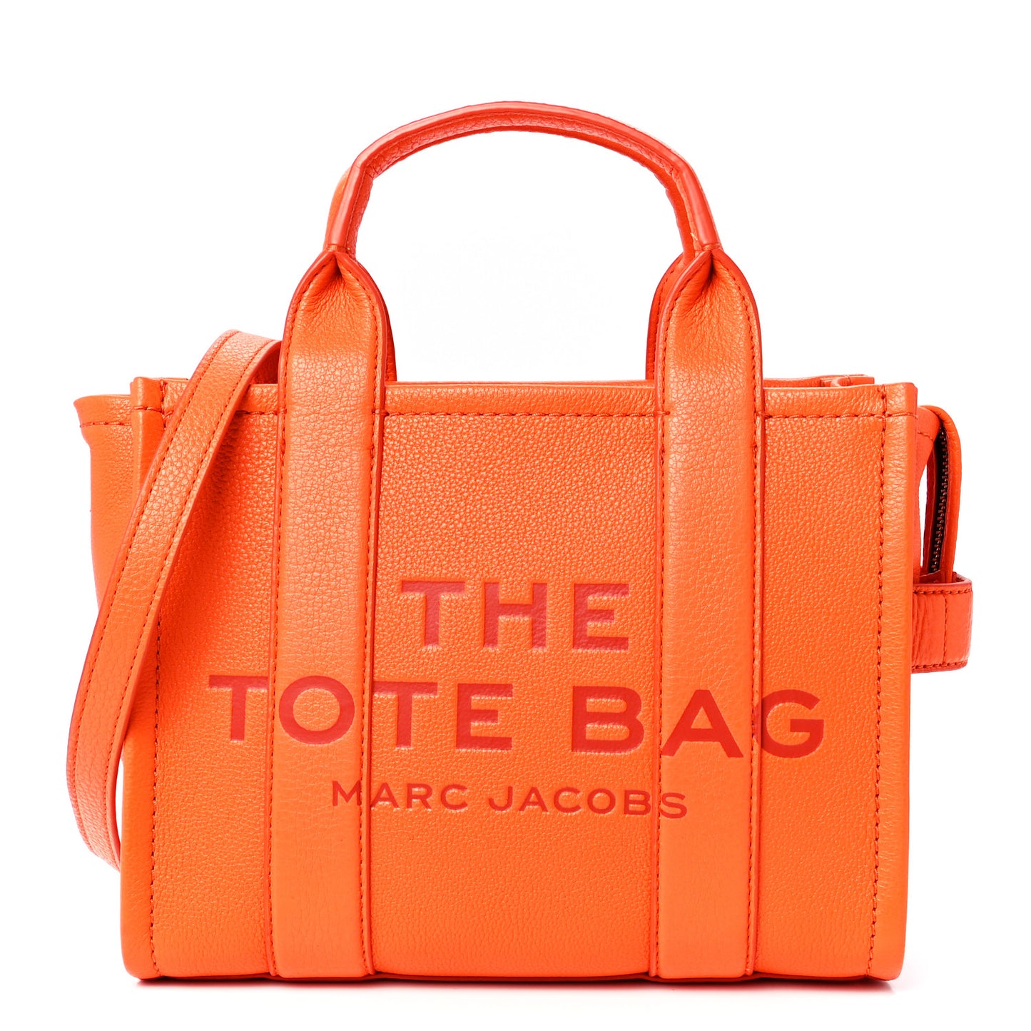 Grained Calfskin Small The Tote Bag Dragon Fire
