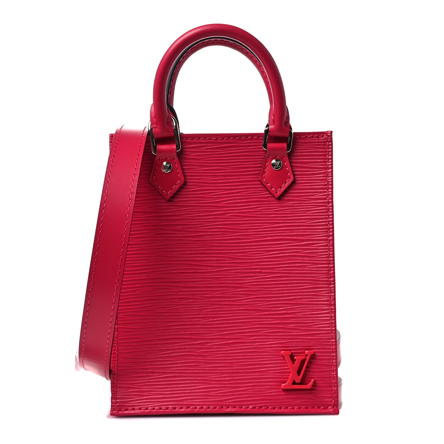 Louis Vuitton Epi Petit Sac Plat Rose Pondicherry 1 of 6