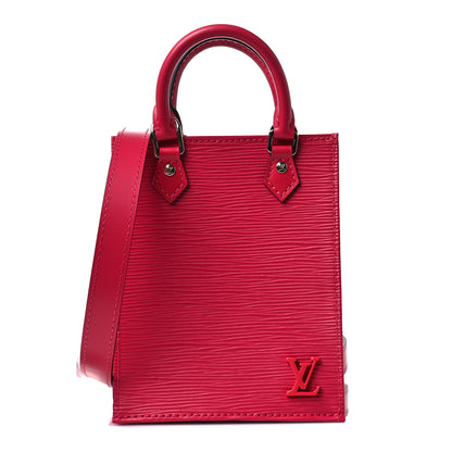Louis Vuitton Epi Petit Sac Plat Rose Pondicherry 1 of 6