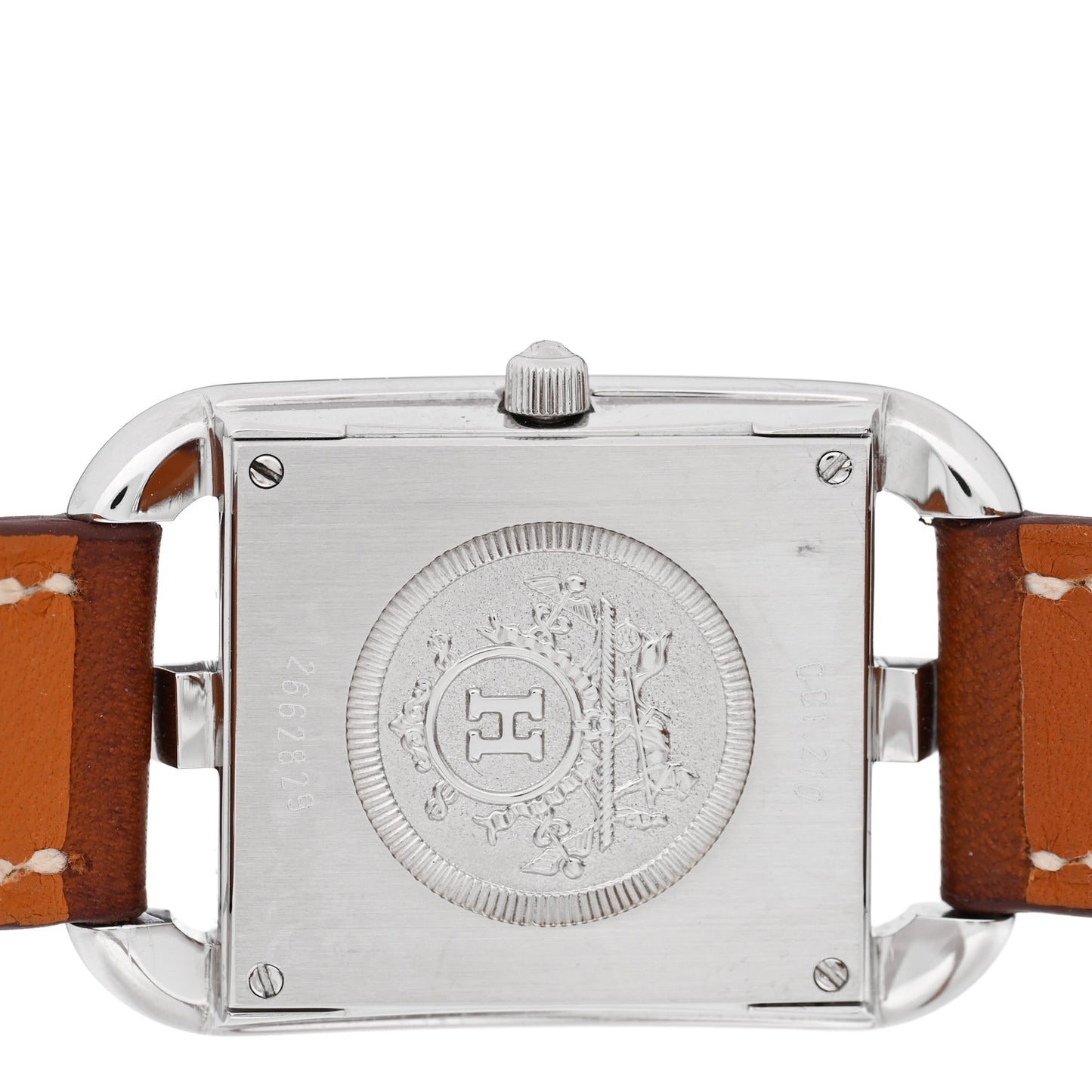 Stainless Steel Barenia 23mm Cape Cod Double Tour Quartz Watch Fauve