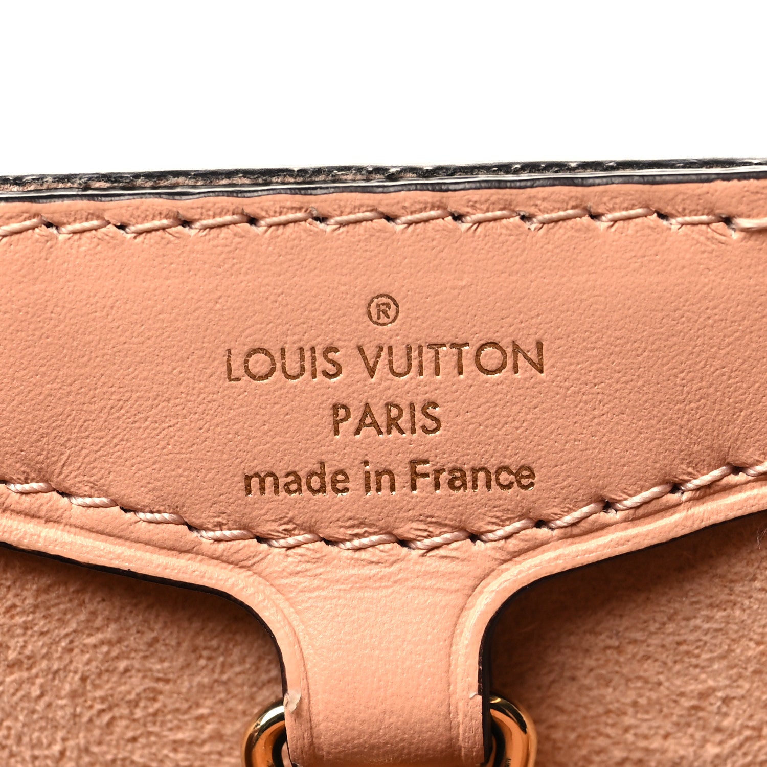 Louis Vuitton Damier Ebene Belmont PM Venus Pink 6 of 9