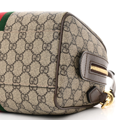 Gucci GG Supreme Monogram Web Small Ophidia Top Handle Bag Beige Ebony 10 of 10
