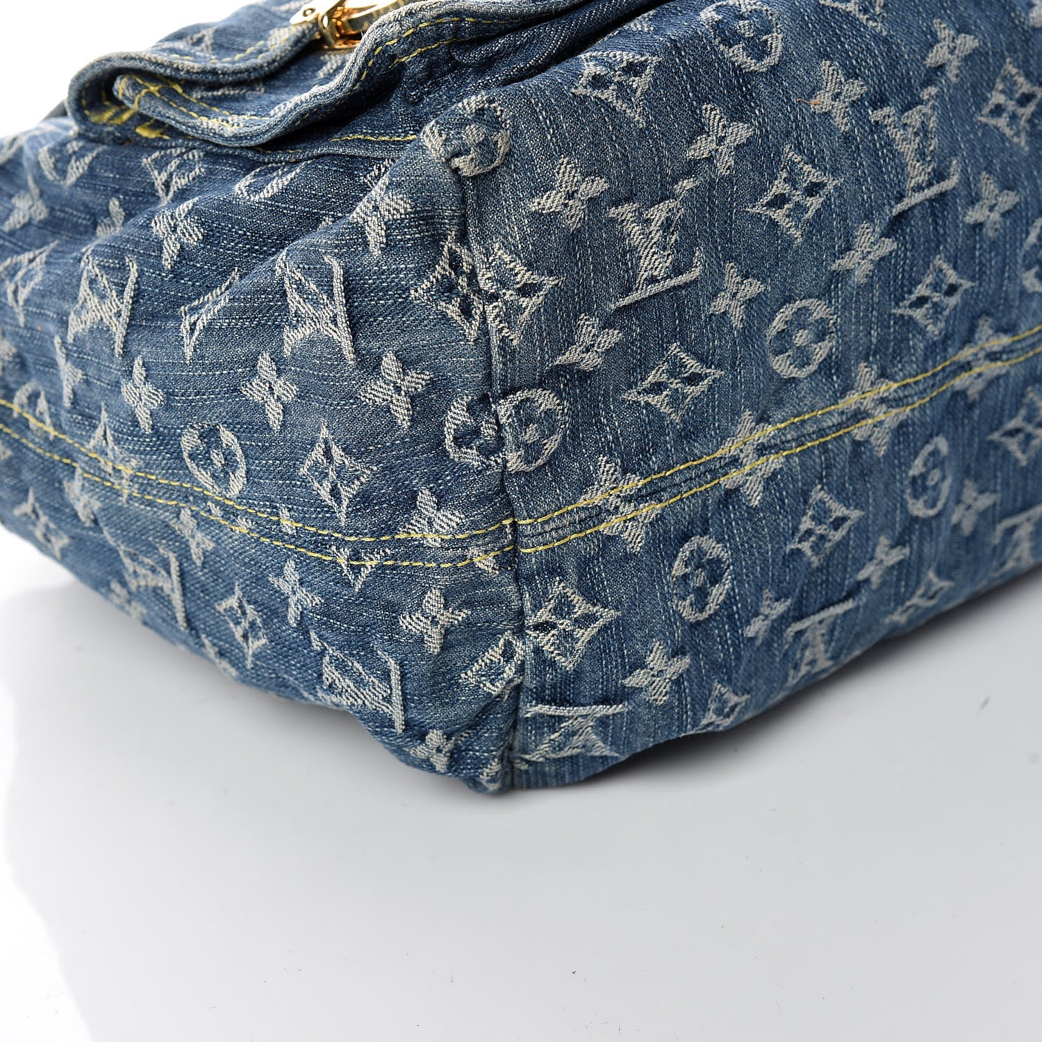 Louis Vuitton Denim Sac a Dos Backpack GM Blue 5 of 11