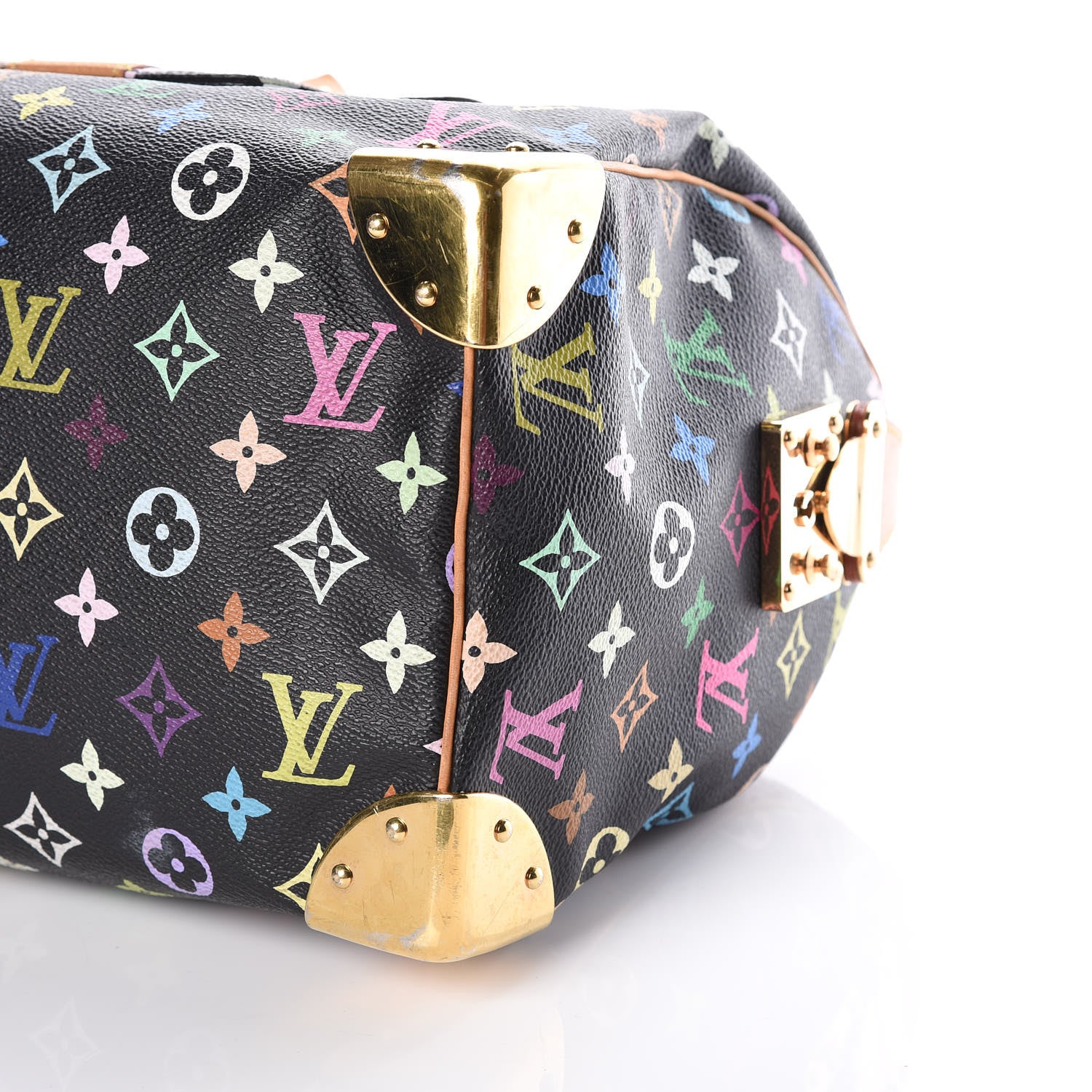 Louis Vuitton Monogram Multicolor Speedy 30 Black 15 of 23