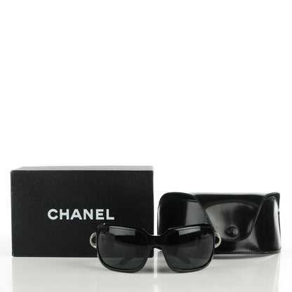 Chanel CC Sunglasses 6023 Black 6 of 6