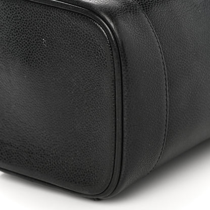 Chanel Caviar Vanity Cosmetic Case Black 10 of 21