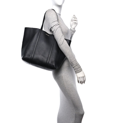 Balenciaga Calfskin Small Everyday Tote Bag Black 3 of 11