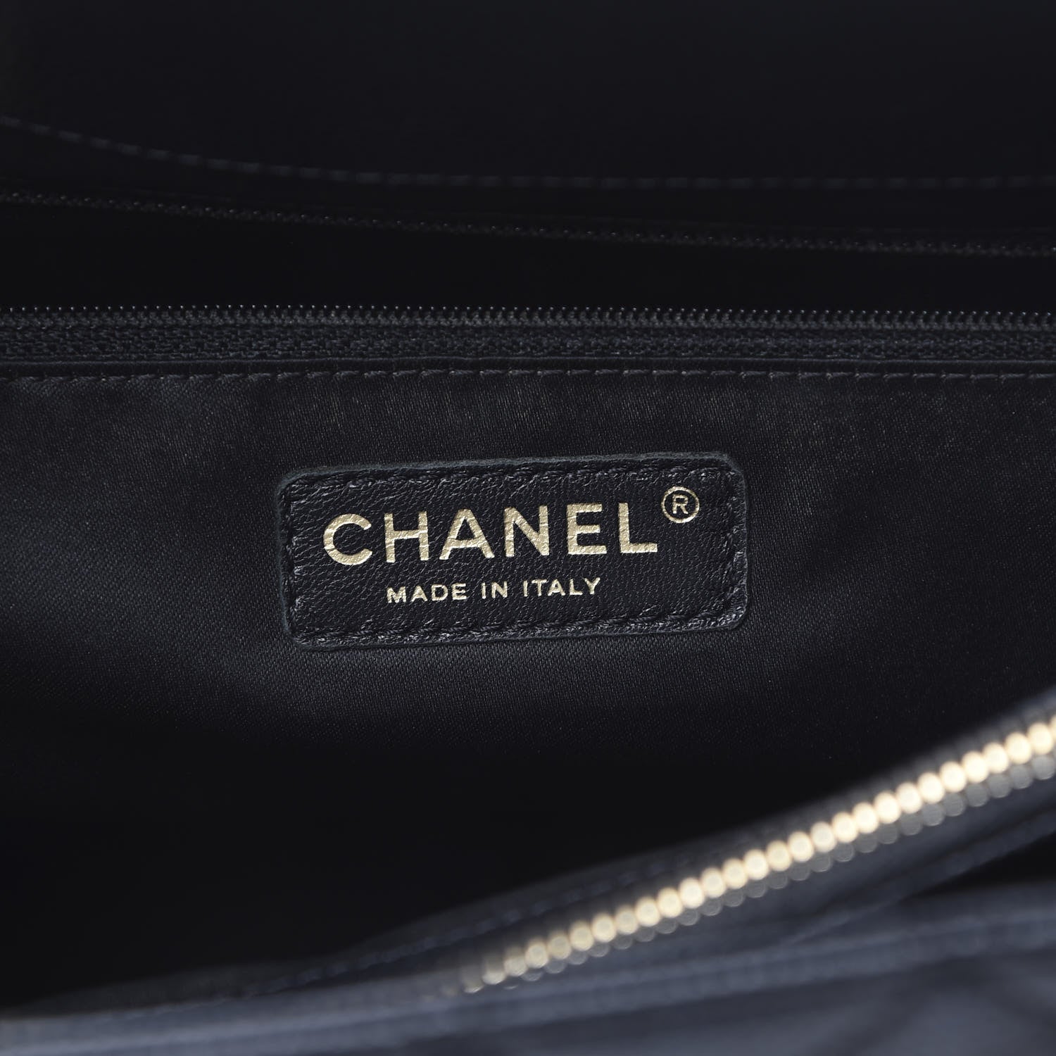 Chanel Caviar Quilted XL Grand Shopping Tote GST Black 5 of 12