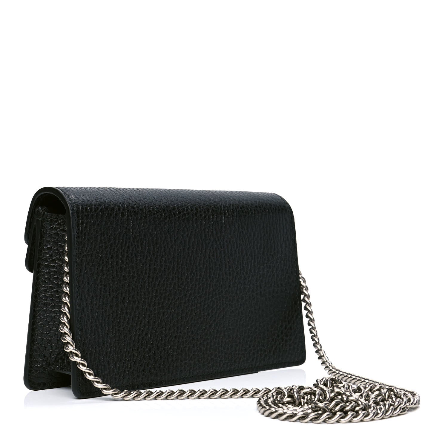 Gucci Calfskin Super Mini Dionysus Shoulder Bag Black 3 of 8