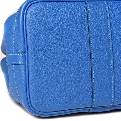 Hermes Vache Country Garden Party 30 TPM Bleu Hydra 8 of 14
