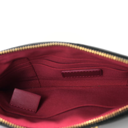 Chanel Lambskin Quilted Small Chanel 19 Pouch Black 5 of 10