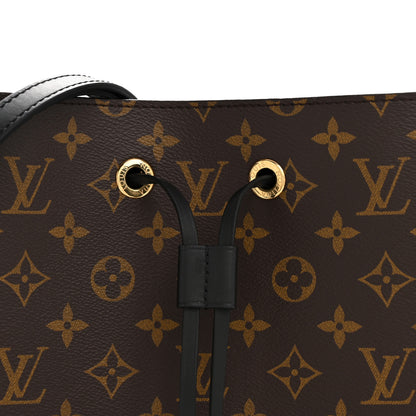 Louis Vuitton Monogram Neonoe MM Black 8 of 11