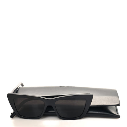 Saint Laurent Acetate Mica Cat Eye Sunglasses SL 276 Black 7 of 7