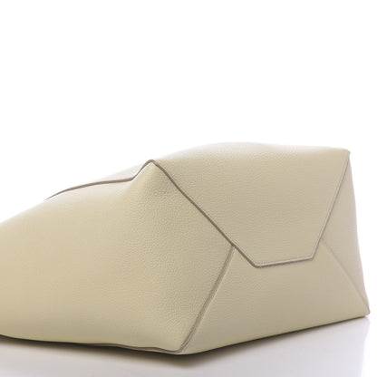 Celine Soft Grained Calfskin Small Belt Cabas Phantom Chalk 8 of 10