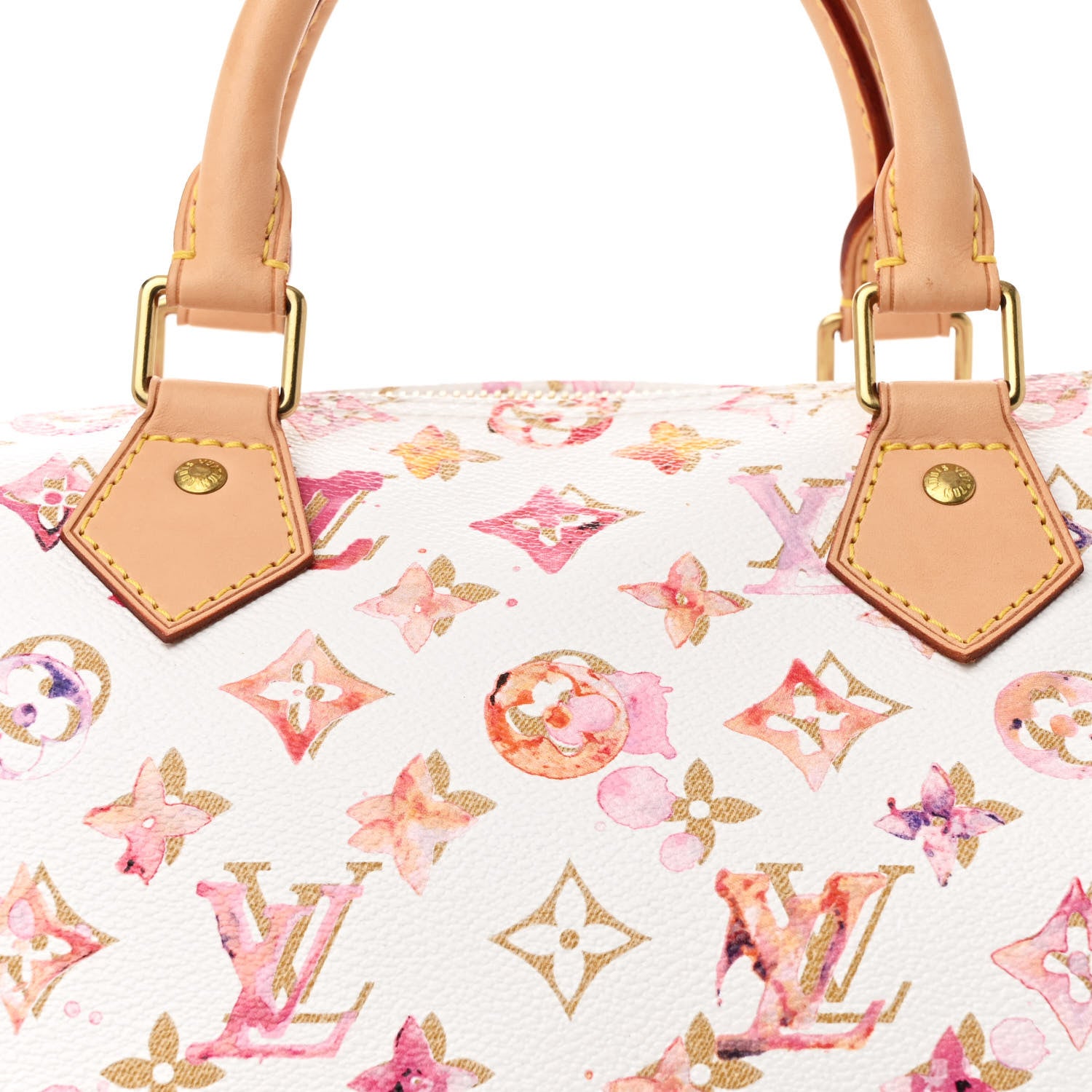Louis Vuitton Watercolor Aquarelle Speedy 35 White 6 of 8