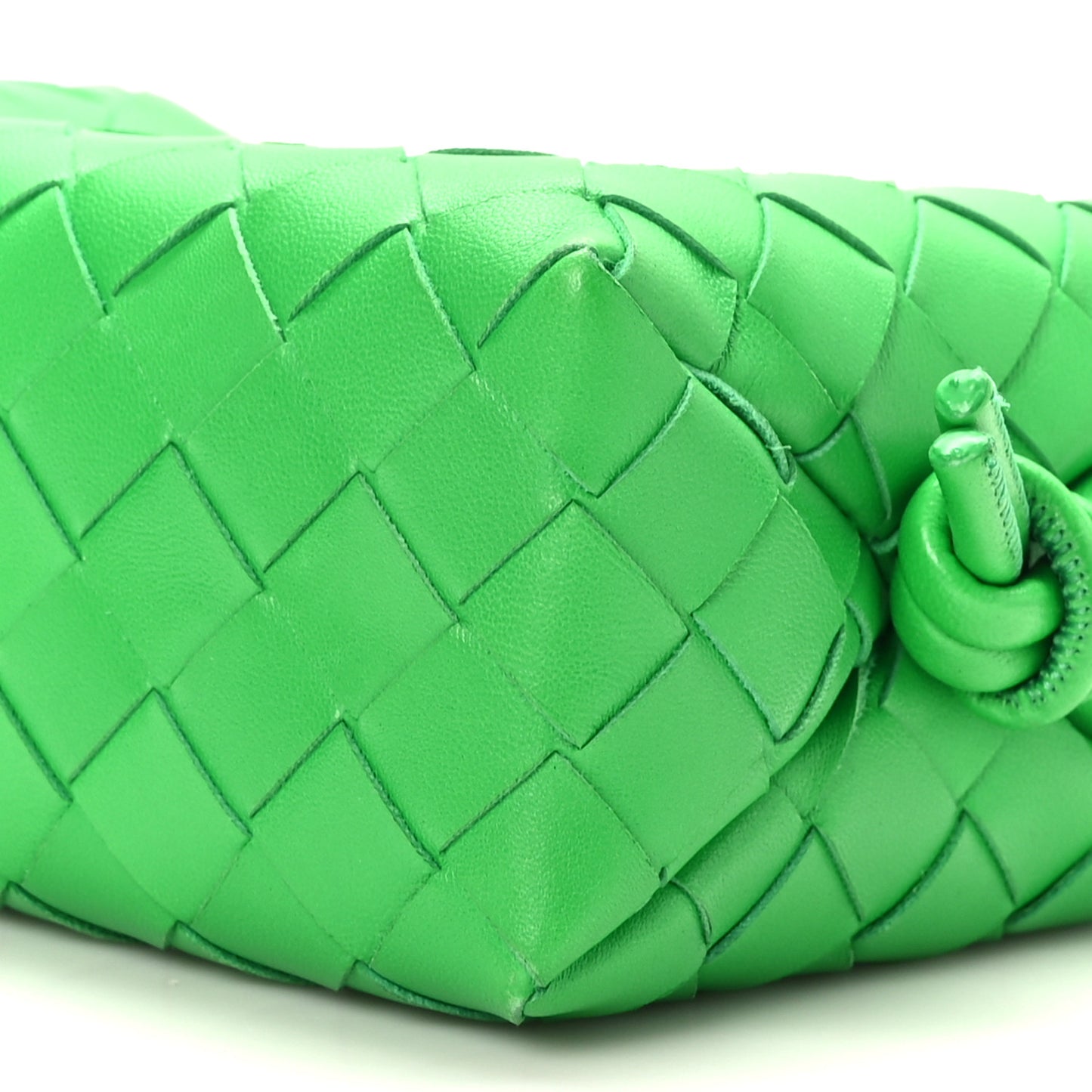 Nappa Intrecciato Mini Loop Camera Bag Parakeet