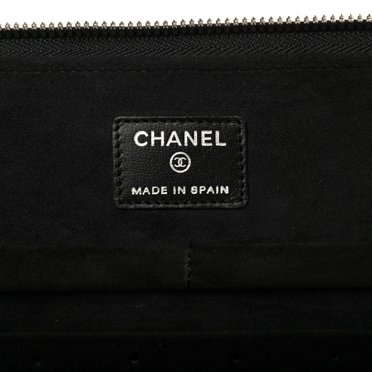 Chanel Lambskin Quilted Large Jewelry Case Black 5 of 6