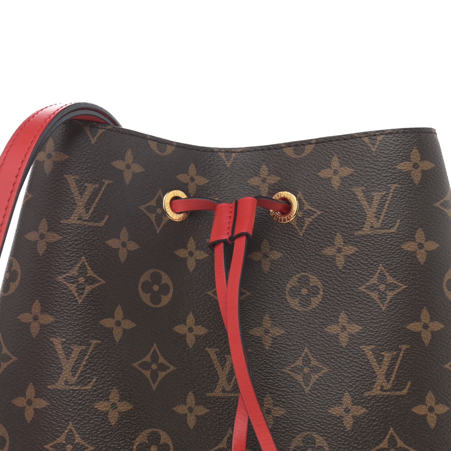 Louis Vuitton Monogram Neonoe MM Coquelicot 8 of 13