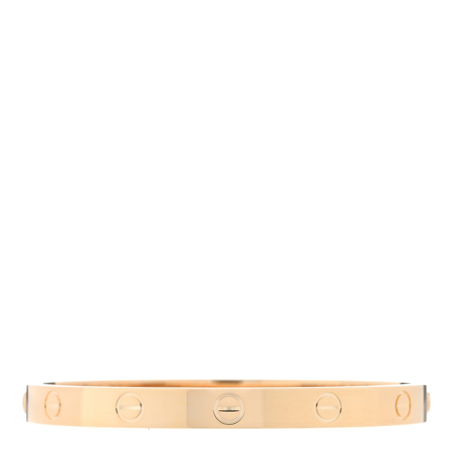 18K Yellow Gold LOVE Bracelet 17