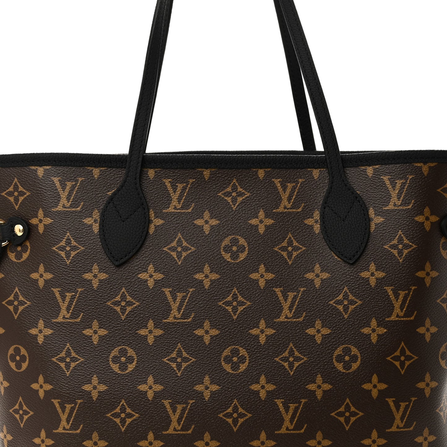 Monogram Calfskin Neo Neverfull Inside Out MM Black
