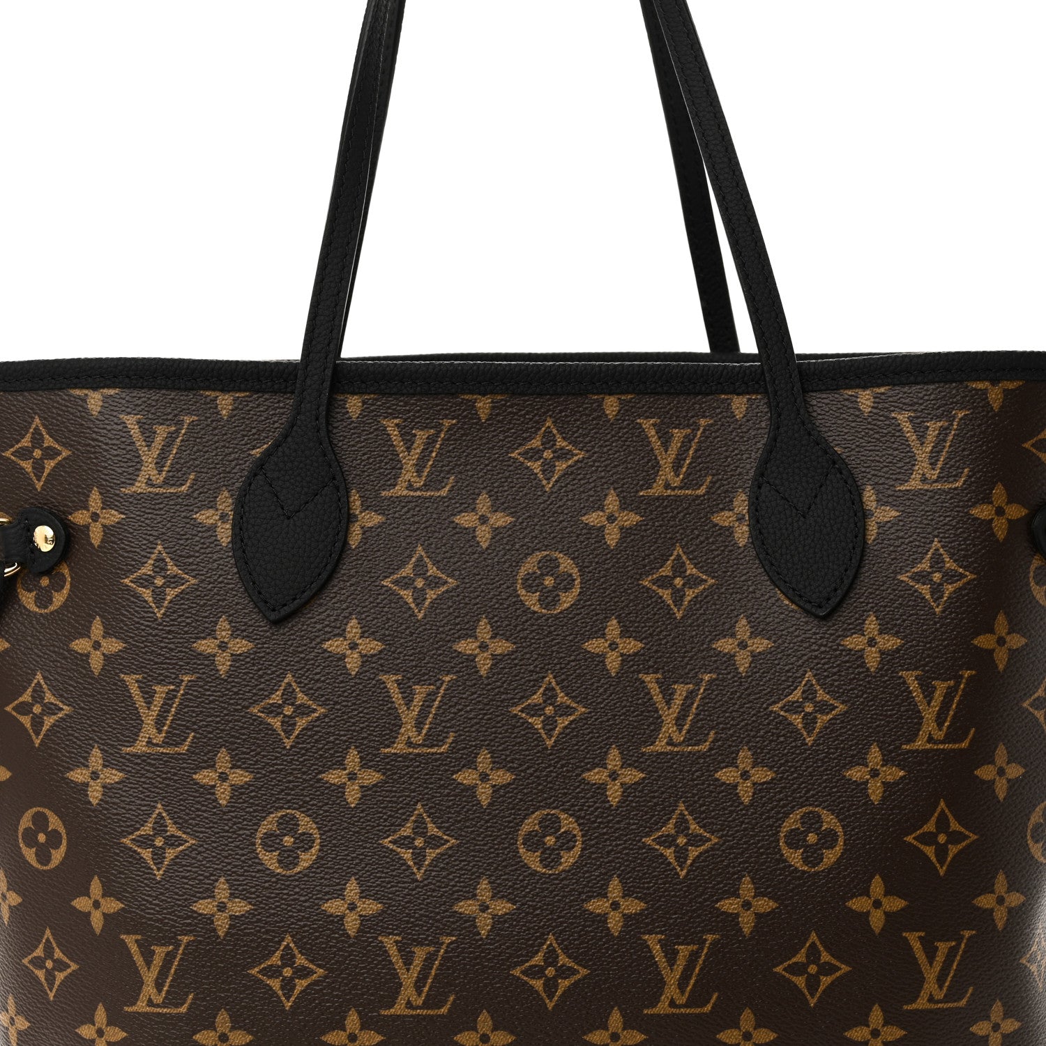 Louis Vuitton Monogram Calfskin Neo Neverfull Inside Out MM Black 12 of 17