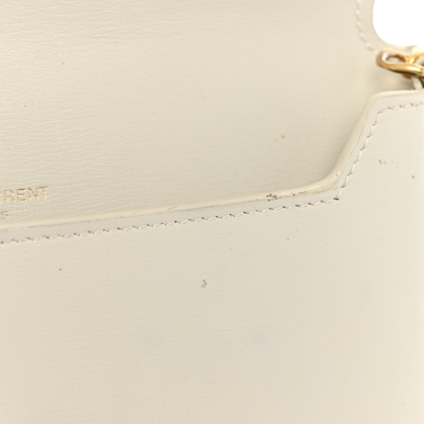 Smooth Calfskin Monogram Phone Holder Crossbody Crema Soft