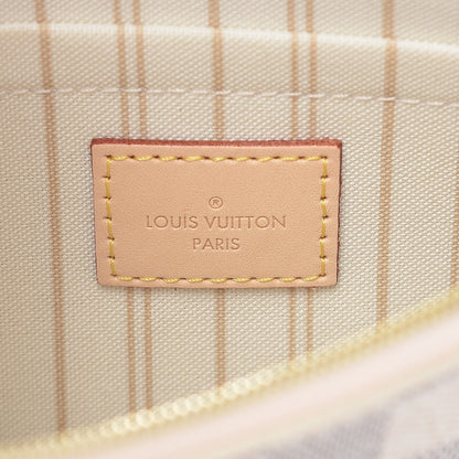 Louis Vuitton Damier Azur Neverfull MM GM Pochette 6 of 8