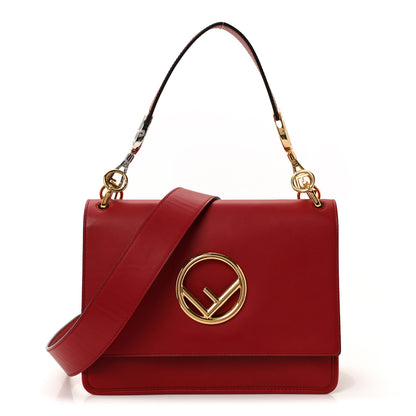 Fendi Vitello Century Opaco F is Fendi Kan I Shoulder Fragola 1 of 10